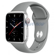 Смарт-часы Smart Watch 7 F10 Plus, 44mm Aluminium, голосовой вызов, тонометр, пульсометр, оксиметр, шагомер для мужчин и женщин, серебристый (001438622)
