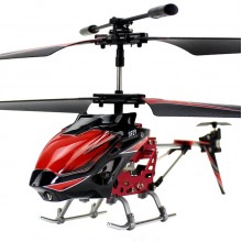 Вертолёт на радиоуправлении 3-к WL Toys S929 с автопилотом (красный)