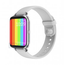 Смарт-часы Smart Watch NO.1 DTX - Pro с тонометром, пульсоксиметром, ЭКГ с полноразмерным дисплеем 1.78 дюйма, Серебро (DP 0184386)