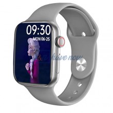 Умные смарт-часы Smart Watch i12, голосовой вызов, пульсометр, тонометр, оксиметр, шагомер, режим спорт, для мужчин и женщин, серый (001438640)