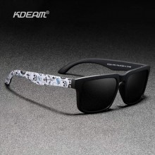 Солнцезащитные очки Kdeam, поляризационные Черно - белый с рисунком  (КD 2501)