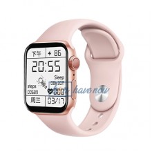 Умные часы Smart Watch Series 6 Z32 PRO, голосовой вызов, температура тела, шагомер, пульсометр, тонометр, оксиметр, для женщин, розовые, (000438621). 