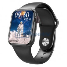 Умные смарт-часы Smart Watch M16 mini, голосовой вызов, тонометр, оксиметр, шагомер, режим спорт, для мужчин и женщин, чёрный (001438652).
