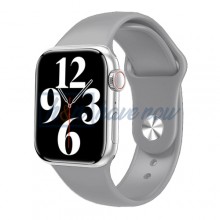 Умные смарт-часы Smart Watch M16 mini, голосовой вызов, тонометр, оксиметр, шагомер, режим спорт, для мужчин и женщин, серебро (001438648).