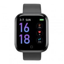 Умный Фитнес-браслет Smart Band T80 PRO, Температура тела,Тонометр, Пульсометр, Шагометр, Оксиметр,Будильник, для женщин и мужчин, черный (SM- 043866)