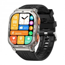 Умные Smart часы Kospet TANK M3 ULTRA - GPS противоударные водонепроницаемые Military Silver (001438789)
